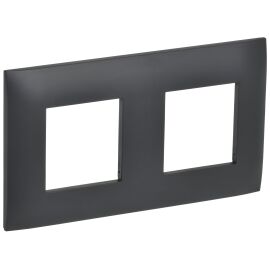 SKANDY Рамка 2-местная SK-F02T титан IEK