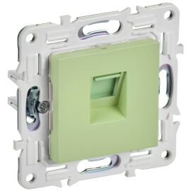 SKANDY Розетка компьютерная RJ45 кат.6 SK-K02G мятный IEK