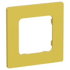FLITE Рамка 1-местная РУ-1-К-ФлЖК желтый карри IEK