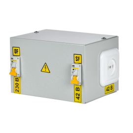 Ящик с понижающим трансформатором ЯТП-0,25 220/42-2 36 УХЛ4 IP30, IEK MTT12-042-0250