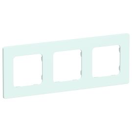 FLITE Рамка 3-местная РУ-3-К-ФлХЛ холодный лед IEK