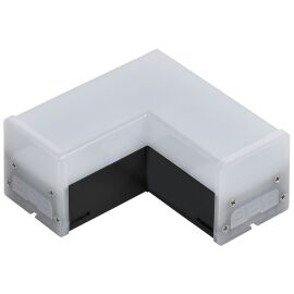 Светильник светодиодный L-образный 1010 8Вт 4000К 117х117х58мм черный IEK