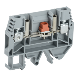 Клемма винтовая КВИ-6-И измерительная, 6мм2 серая, IEK YZN30-006S-K03