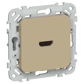 FLITE Розетка HDMI РШДМА-ФлХ хаки IEK