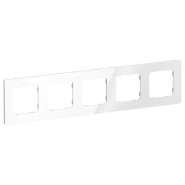 FLITE Рамка 5-местная РУ-5-К-ФлБ белый IEK