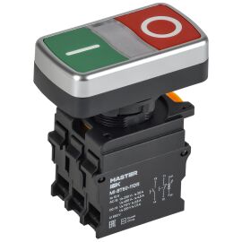 Кнопка "I-O" с подсветкой d=22мм 1NO+1NC MASTER IEK
