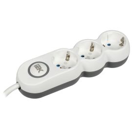 Удлинитель У03В 3 места с заземлением 1,5м 3х1,5мм2 16А/250В UNO IEK