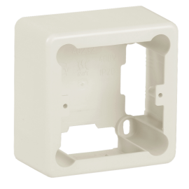 Коробка универсальная неразборная КМКУ 85х85х42мм "ЭЛЕКОР" слоновая кость, IEK CKK10D-U-2-K21