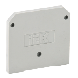 Заглушка для ЗНИ-35мм2 (JXB125A) серый, IEK YZN10D-ZGL-035-K03