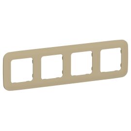 FLITE Рамка 4-местная РУ-4-А-ФлХ хаки IEK