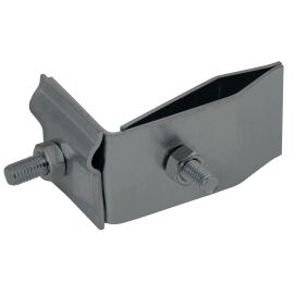 Держатель проводника круглого 6-10мм для фальца угловой h=70мм оцинкованная сталь TD IEK