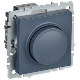 BRITE Светорегулятор поворотно-нажимной 600Вт СС10-1-0-БрМ маренго IEK