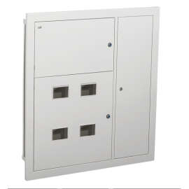 Корпус металлический ЩЭ-4 36 УХЛ3 IP31 LIGHT, IEK MKM42-04-31-L