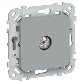 FLITE Розетка TV экранированная проходная тип M РТВм-1-1-2-ФлС серый IEK