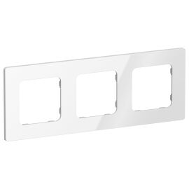 FLITE Рамка 3-местная РУ-3-К-ФлБ белый IEK