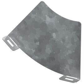 Перегородка разделительная 100мм поворота вертикального внутреннего 45град HDZ IEK