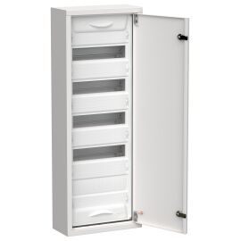 TITAN 5 Корпус металлический ЩРн-60 (1х60) 835х310х140мм IP31 белый (одна дверь) IEK