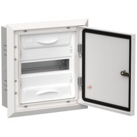 TITAN 5 Корпус металлический ЩРв-12 (1х12) 380х365х130мм IP31 белый (одна дверь) IEK