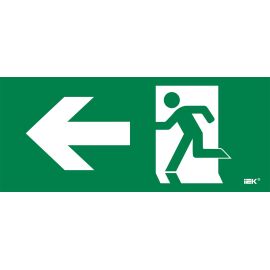 Этикетка самоклеящаяся 330х140мм "Фигура/стрелка влево" IEK