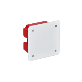 Коробка распаячная для твердых стен 92x92x45мм, КМ41001, IEK UKT11-092-092-040