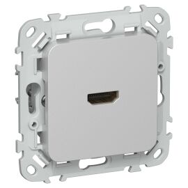 FLITE Розетка HDMI РШДМА-ФлА алюминий IEK