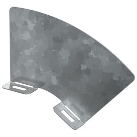 Перегородка разделительная 80мм поворота вертикального внешнего 45град HDZ IEK