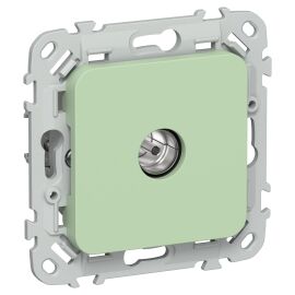 FLITE Розетка TV экранированная оконечная тип M РТВм-1-1-1-ФлФ фисташковый IEK