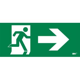 Этикетка самоклеящаяся 330х140мм "Фигура/стрелка вправо" IEK