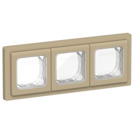 FLITE Рамка 3-местная IP55 Рпро-3-55-ФлХ хаки IEK