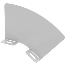 Перегородка разделительная 80мм поворота вертикального внешнего 45град RAL 9016 IEK