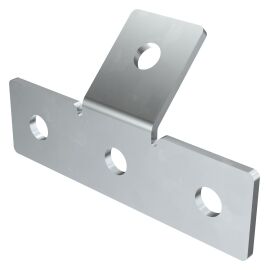 Пластина T-образная с центральным отгибом под 45град HDZ IEK