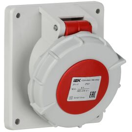 Розетка встраиваемая ССИ-4142 16А-6ч/380В 3P+PE IP67 IEK