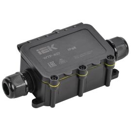 Коробка распределительная герметичная WTP-407 3 ввода IP68 IEK