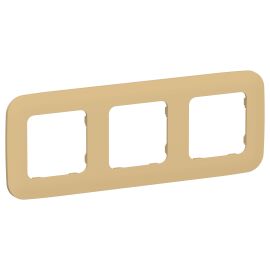 FLITE Рамка 3-местная РУ-3-А-ФлШм шамуа IEK