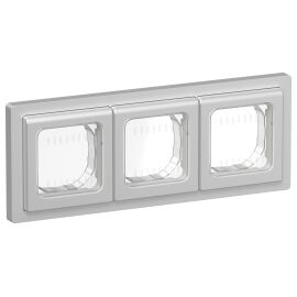 FLITE Рамка 3-местная IP55 Рпро-3-55-ФлА алюминий IEK