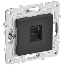 SKANDY Розетка компьютерная RJ45 кат.6 SK-K02G графит IEK