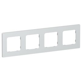 FLITE Рамка 4-местная РУ-4-К-ФлЖ жемчуг IEK