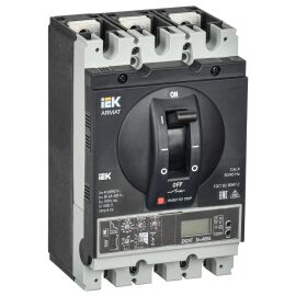 ARMAT Автоматический выключатель в литом корпусе 3P типоразмер H 85кА 250А расцепитель электронный п