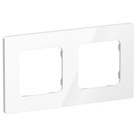 FLITE Рамка 2-местная РУ-2-К-ФлБ белый IEK