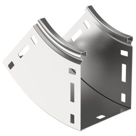 ESCA Поворот плавный 45град тип В10 80х100мм IEK