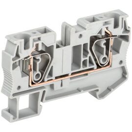 Клемма пружинная КПИ 2в-6 57А серая IEK