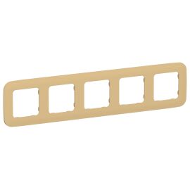 FLITE Рамка 5-местная РУ-5-А-ФлШм шамуа IEK