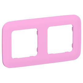 FLITE Рамка 2-местная РУ-2-А-ФлПр пурпурный IEK