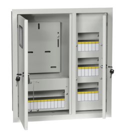 Корпус металлический ЩУРв-3/30, 550х500х165мм, IP31, IEK MKM35-V-30-31-1-ZO