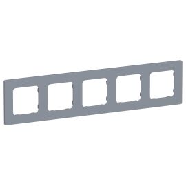 FLITE Рамка 5-местная РУ-5-К-ФлМ маренго IEK