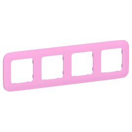 FLITE Рамка 4-местная РУ-4-А-ФлПр пурпурный IEK