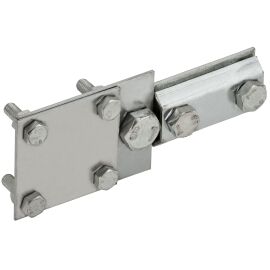 Зажим соединительный контрольный пруток 6-8мм-полоса 40мм нержавеющая сталь IEK