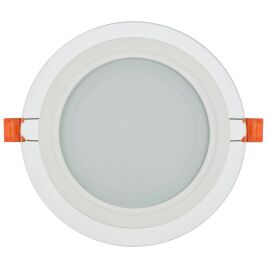 Светильник светодиодный ДВО 1621 со стеклом круг 12Вт 4000К IP20 IEK