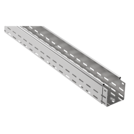 Лоток перфорированный 100х100х3000мм, IEK CLP10-100-100-3