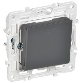 SKANDY Выключатель карточный 30А SK-V15G графит IEK